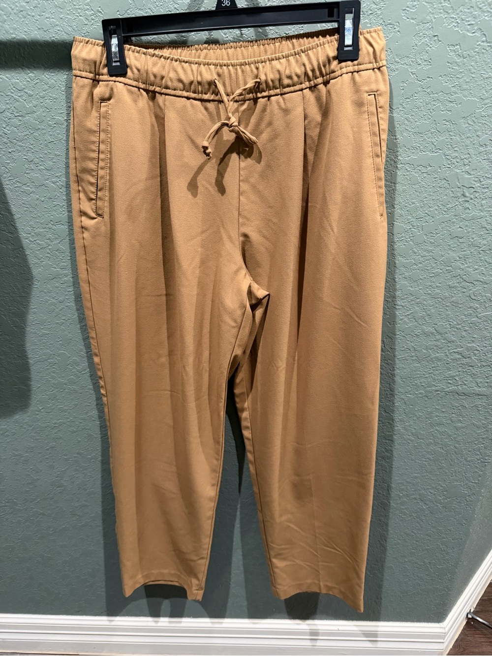 Old Navy Drawstring Trousers in Camel